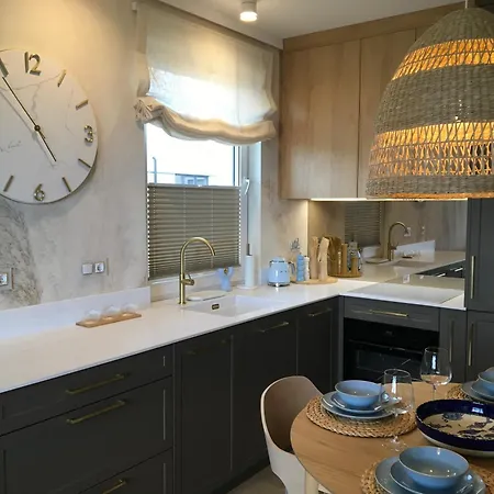Motlawa Marine -55 M2 -by The River-premium Design -business Stays- Parking Gratis Apartmán Gdaňsk