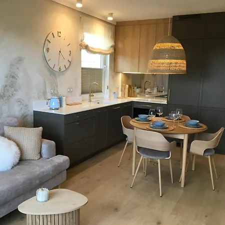 Motlawa Marine -55 M2 -by The River-premium Design -business Stays- Parking Gratis * Gdaňsk