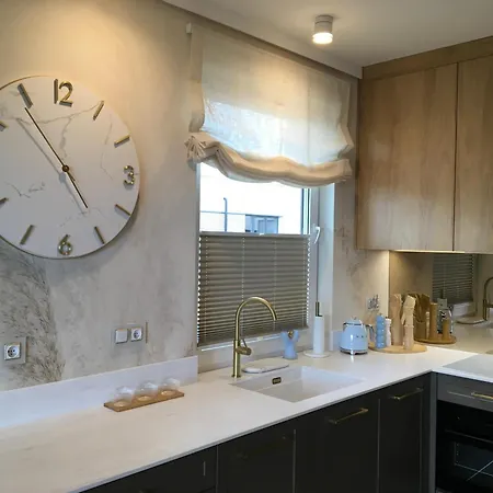 Motlawa Marine -55 M2 -by The River-premium Design -business Stays- Parking Gratis * Gdaňsk