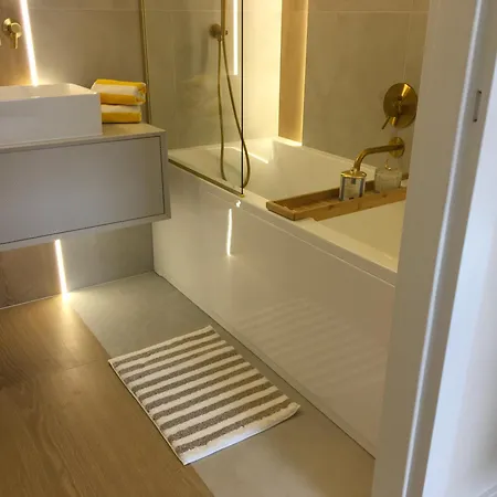 Apartmán Motlawa Marine -55 M2 -by The River-premium Design -business Stays- Parking Gratis *